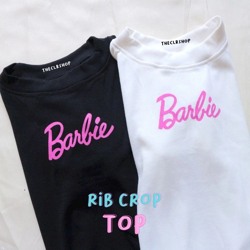 BARB*E RIB CROP TOP BY THECLRSHOP